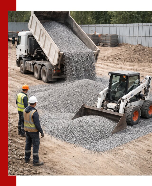 Доставка и продажа гранитного щебня фракции 0-5 в Славгороде