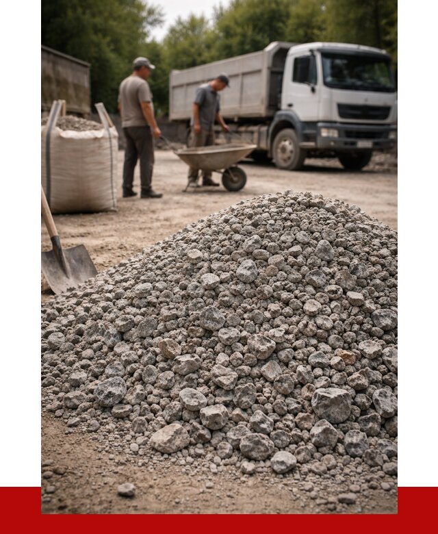 Гранитный щебень фракция 20-40 в Славгороде от 3328 руб. ПРОНЕРУДСлд