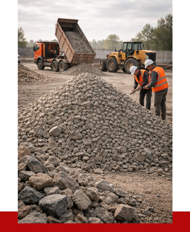 Гранитный щебень фракция 40-70 в Славгороде от 2600 руб ПРОНЕРУДСлд