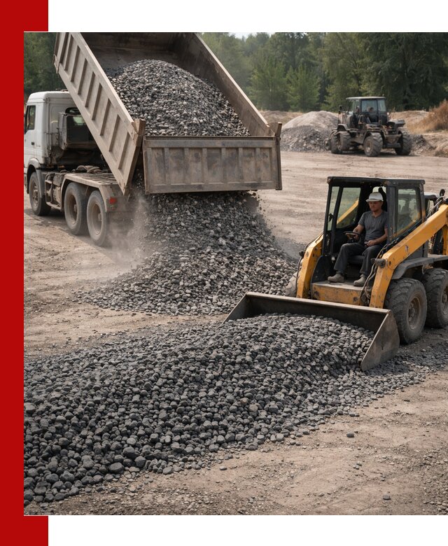 Гранитный щебень фракция 40-70 с доставкой в Славгороде