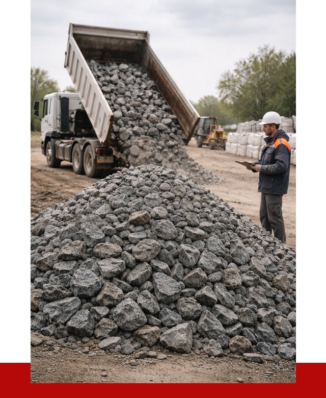 Гранитный щебень фракция 100-200 в Славгороде от 4368 р. ПРОНЕРУДСлд