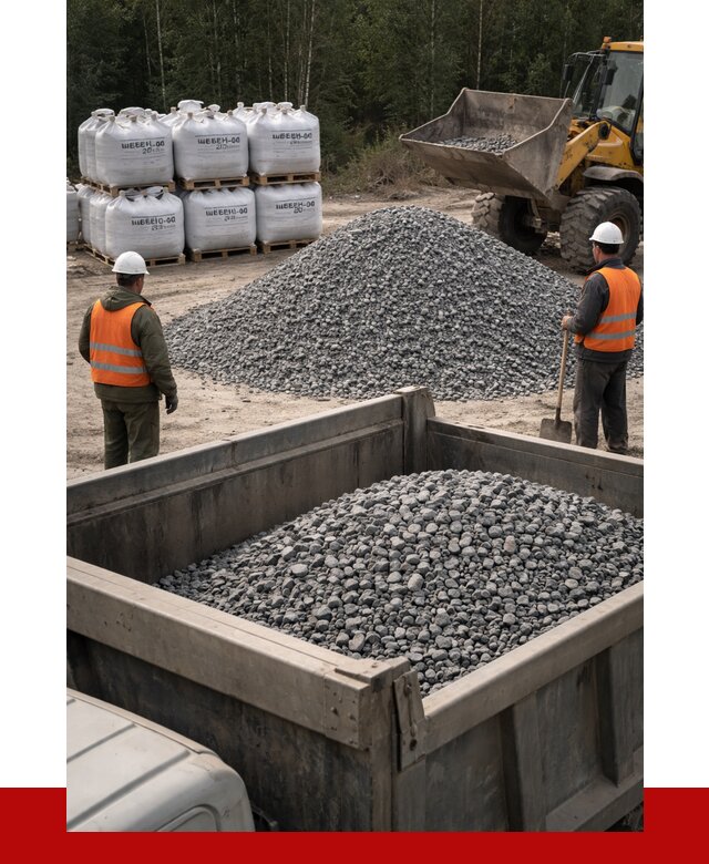 Щебень габбро диабаз 20-40 в Славгороде от 3536 руб. | ПРОНЕРУДСлд