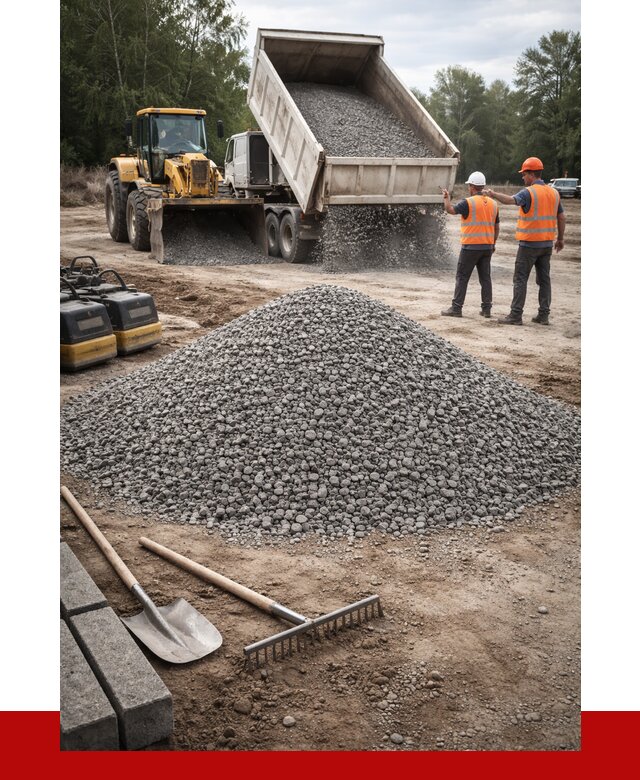 Гравийный щебень купить в Славгороде от 2288 р. ПРОНЕРУДСлд
