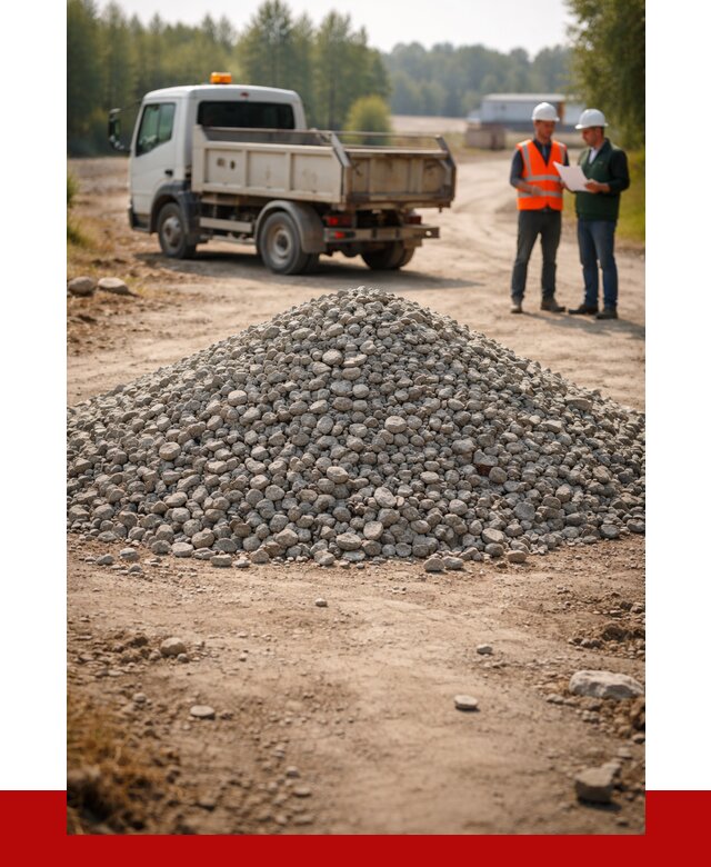 Гравийный щебень фракция 20-40 в Славгороде от 1248 р. | ПРОНЕРУДСлд