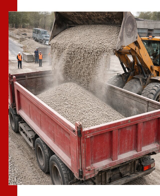 Купить известняковый щебень фракции 0-5 с доставкой в Славгороде