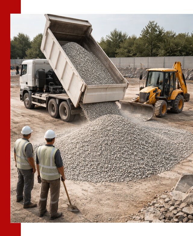 Купить известняковый щебень фракции 5–10 мм с доставкой в Славгороде