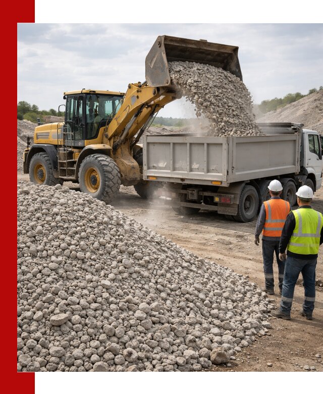 Доломитовый щебень фракция 40–71 доставка и продажа в Славгороде