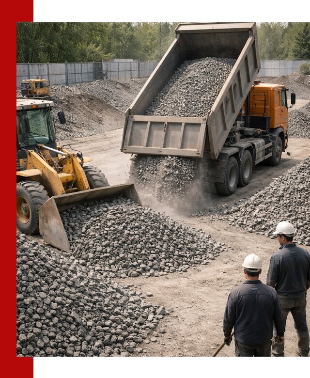 Шлаковый щебень фракция 20-40 доставка и продажа в Славгороде