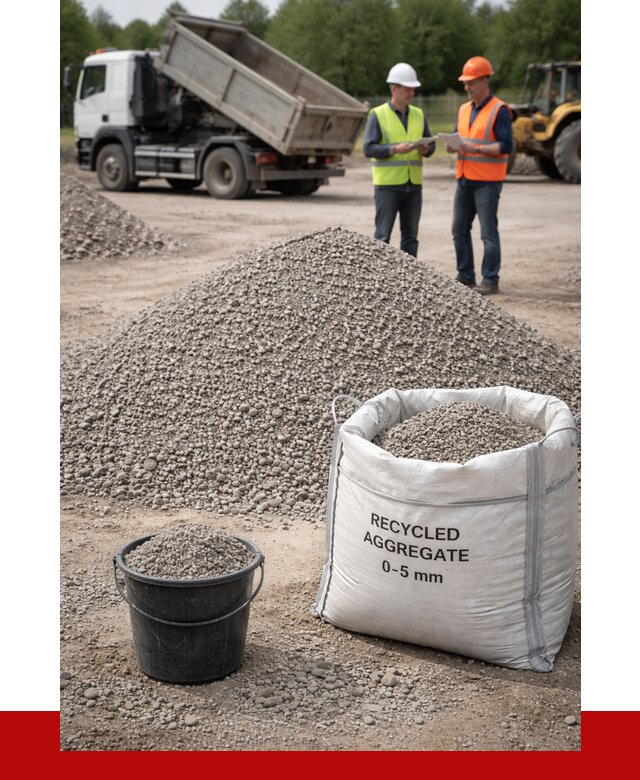 Вторичный щебень фракция 0-5 в Славгороде от 1664 р. ПРОНЕРУДСлд