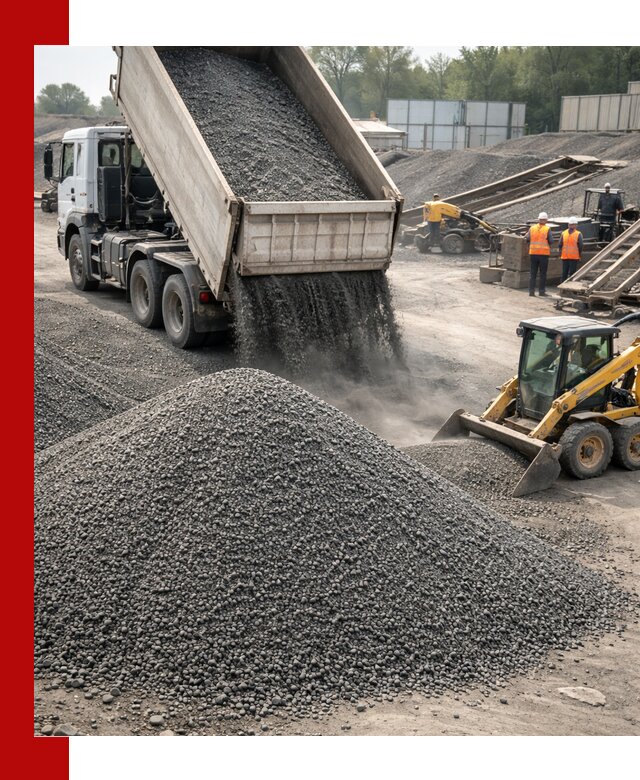 Вторичный щебень фракция 0–5 с доставкой в Славгороде