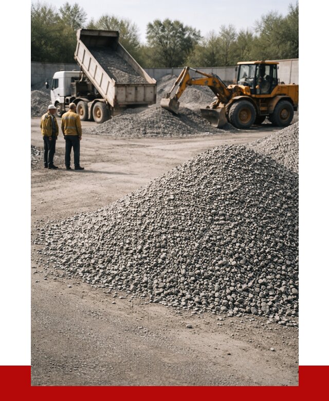 Вторичный щебень фр. 5-20 в Славгороде от 1664 р. - ПРОНЕРУДСлд