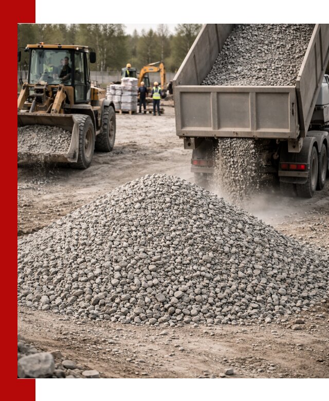 Вторичный щебень фракции 5-20 в Славгороде — доставка и продажа крупнотоннажно