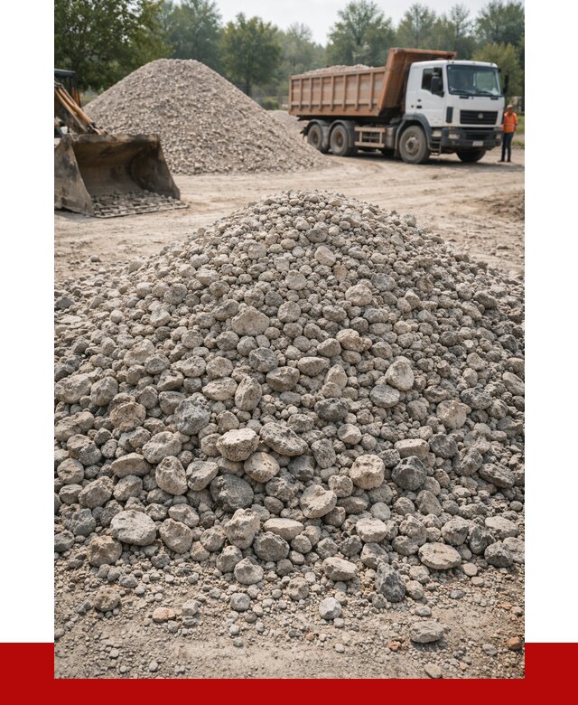 Вторичный щебень фракция 20-40 в Славгороде от 2288 р ПРОНЕРУДСлд