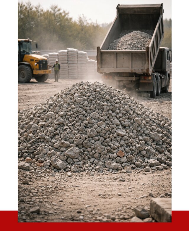 Вторичный щебень фракция 70-150 в Славгороде от 1456 р. | ПРОНЕРУДСлд