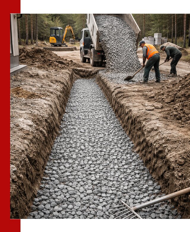 Щебень для дренажа с доставкой в Славгороде высокого качества