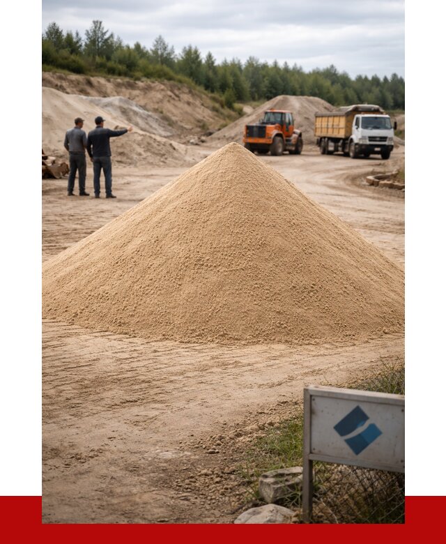 Карьерный песок навалом в Славгороде от 1872 р. | ПРОНЕРУДСлд