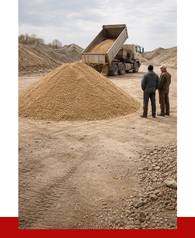 Карьерный песок крупнозернистый в Славгороде от 8841 р | ПРОНЕРУДСлд