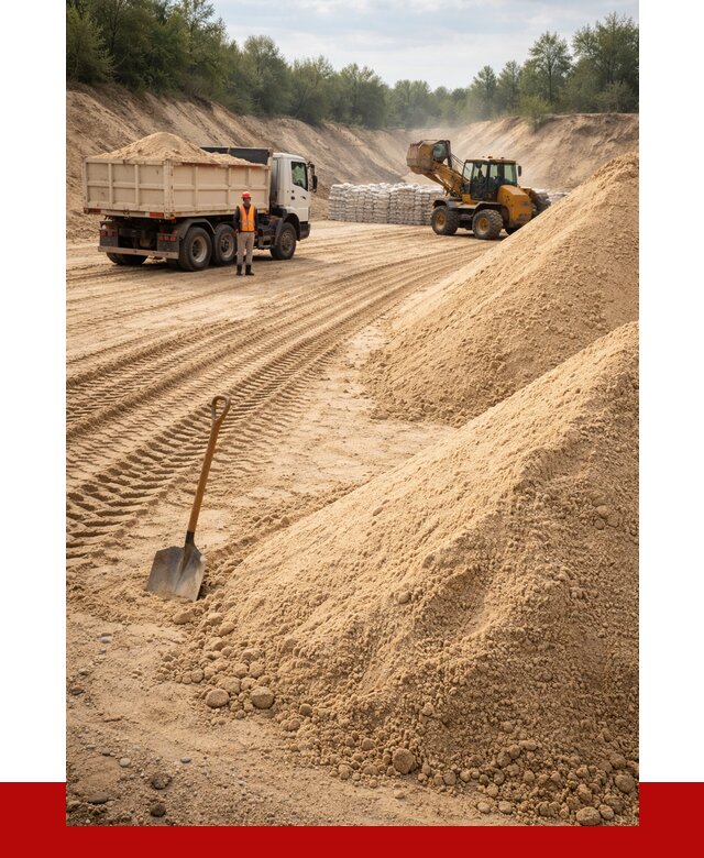 Карьерный песок мелкозернистый в Славгороде от 9361 р. | ПРОНЕРУДСлд