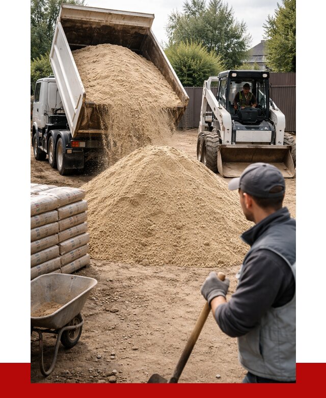 Мытый речной песок с доставкой в Славгороде от 1508 р. | ПРОНЕРУДСлд