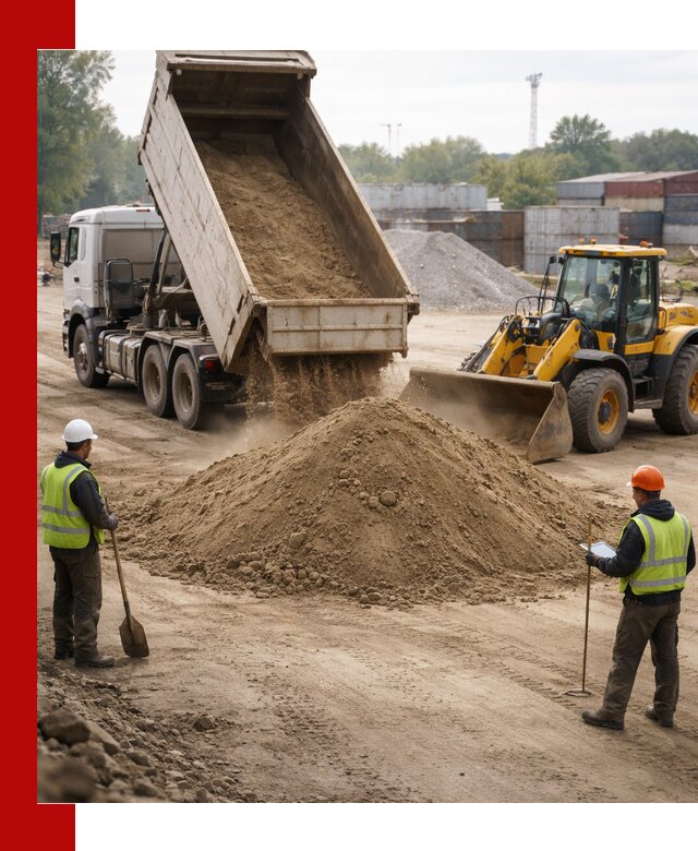 Доставка и продажа пескогрунта оптом и в розницу в Славгороде