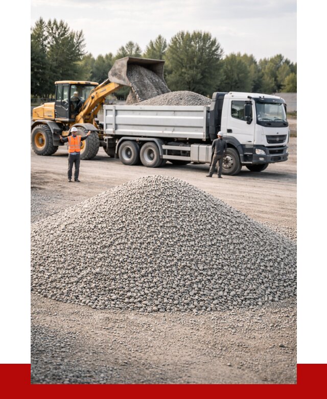 Купить мытый гравий в Славгороде от 3640 р, доставка ПРОНЕРУДСлд