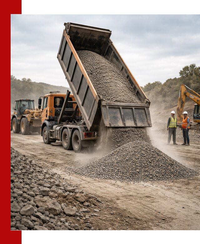 Щебёночно-песчаная смесь ЩПС С1 с доставкой в Славгороде