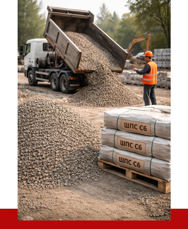 ЩПС С6 в Славгороде с доставкой от 2288 р. за куб | ПРОНЕРУДСлд