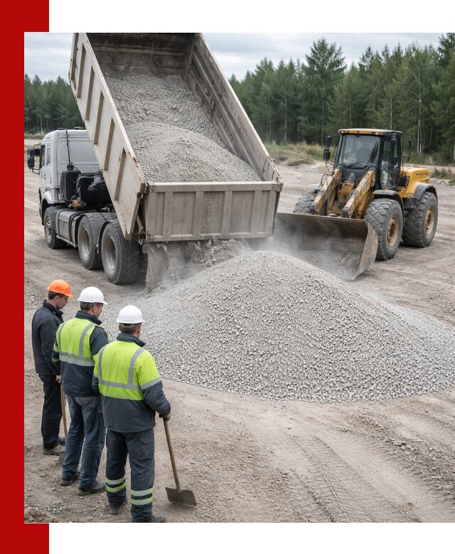 Известняковый отсев 0-5 доставка в Славгороде быстро и выгодно