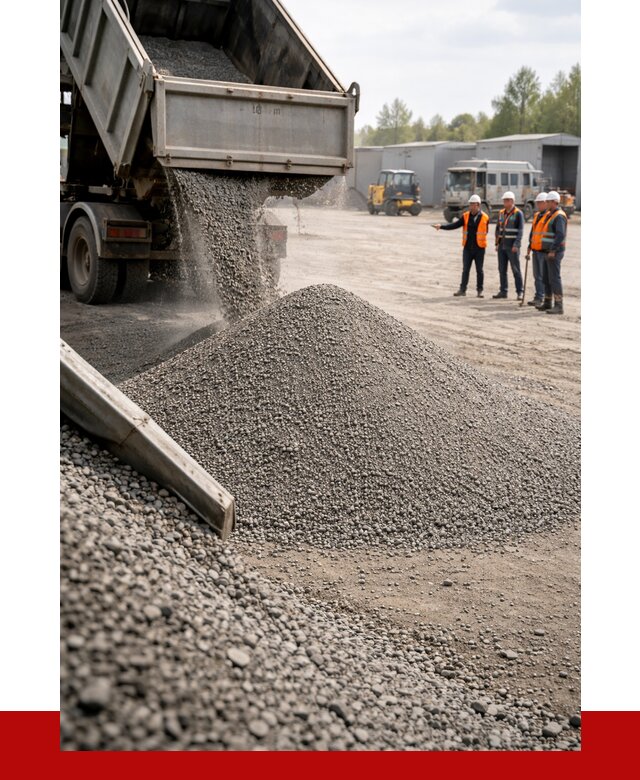 Гравийный отсев 0-5 в Славгороде от 1248 р. с доставкой | ПРОНЕРУДСлд