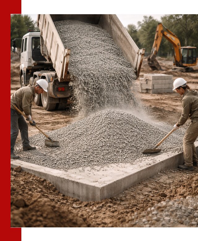 Доставка и продажа отсева для бетона в Славгороде