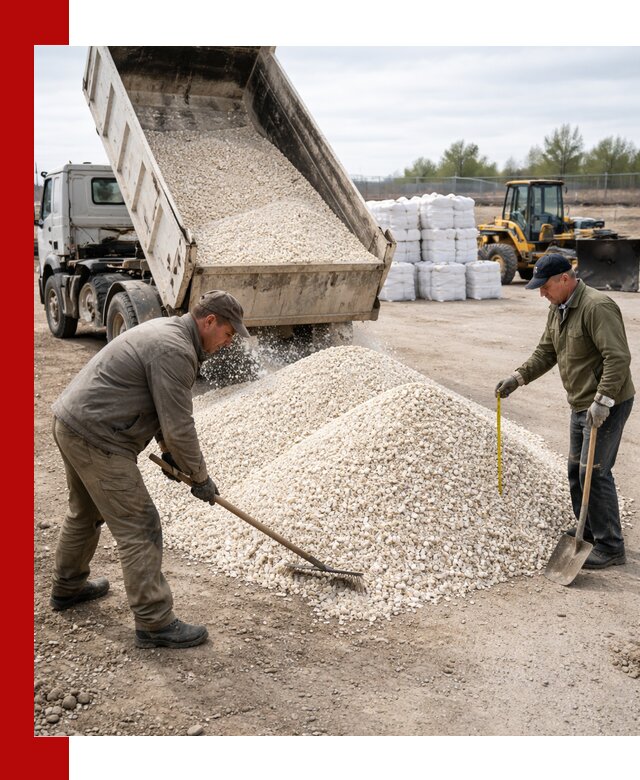 Мраморная крошка с доставкой и разгрузкой в Славгороде