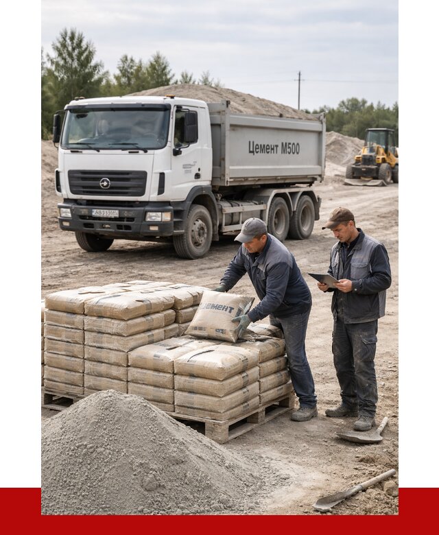 Купить цемент м500 с доставкой в Славгороде от 5409 р. | ПРОНЕРУДСлд