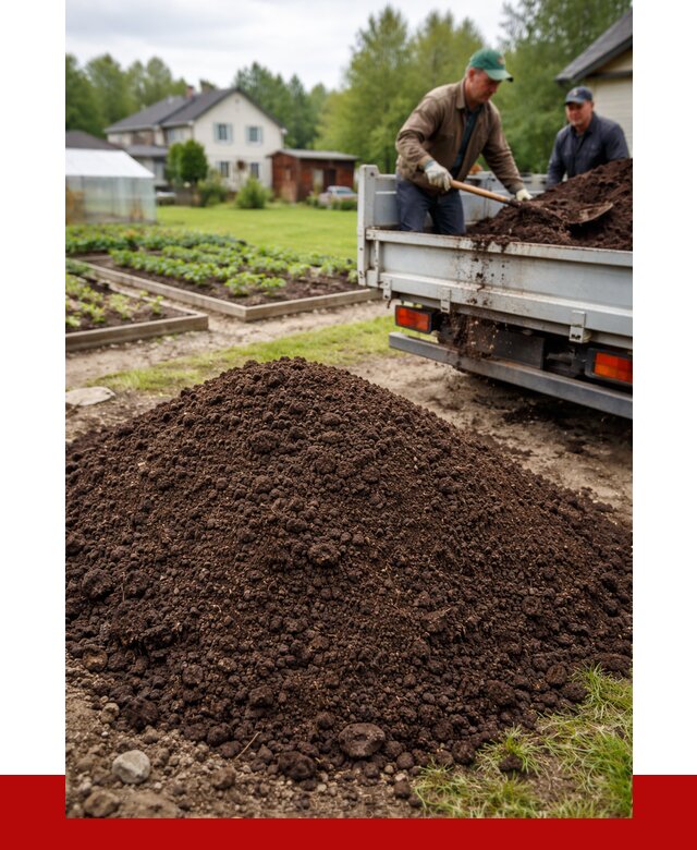 Плодородный грунт в Славгороде с доставкой от 4368 р. | ПРОНЕРУДСлд