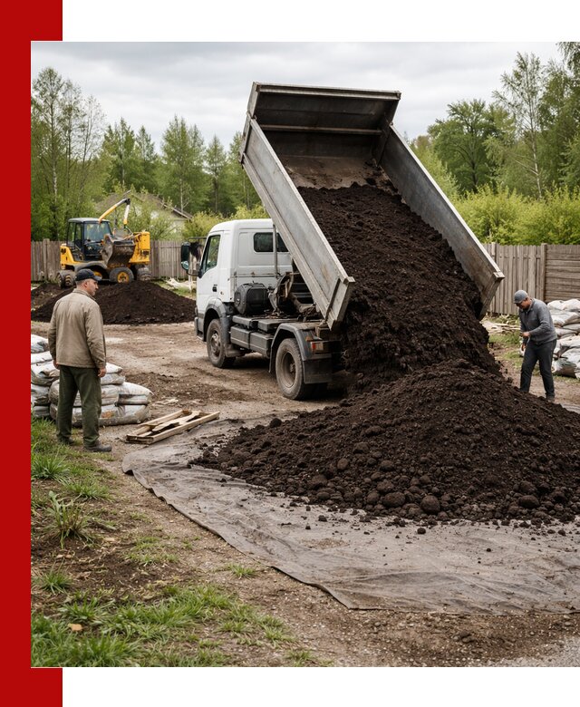 Доставка качественного почвогрунта в Славгороде оптом и в розницу