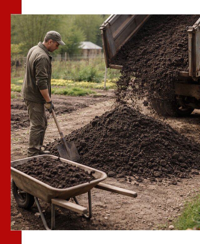 Доставка качественной земли для огорода в Славгороде