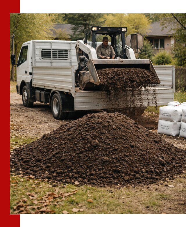 Доставка садовой земли в больших объёмах в Славгороде