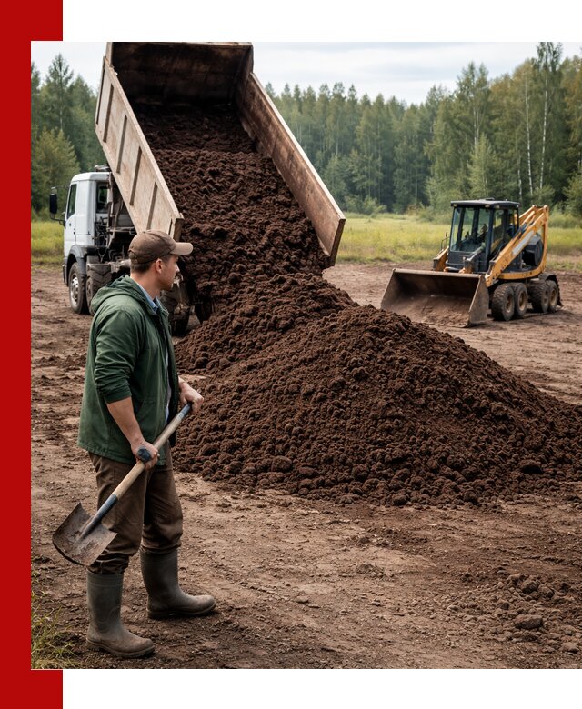 Купить верховой торф с доставкой в Славгороде для садоводства и растений