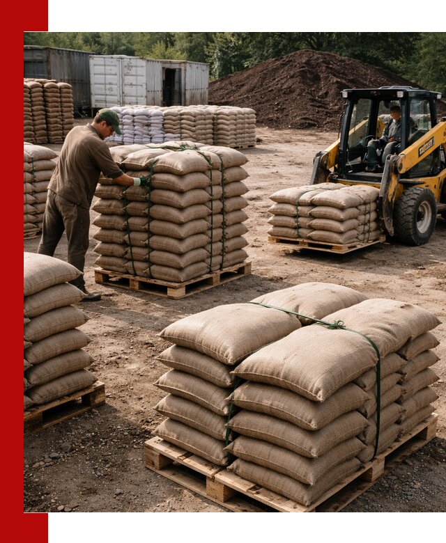 Доставка торфа в мешках по выгодным ценам в Славгороде