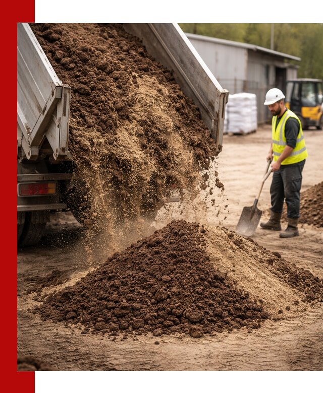 Доставка торфо-песчаной смеси в Славгороде для строительства и озеленения