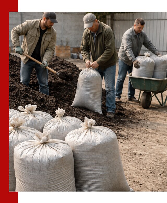 Купить чернозем в мешках с доставкой в Славгороде