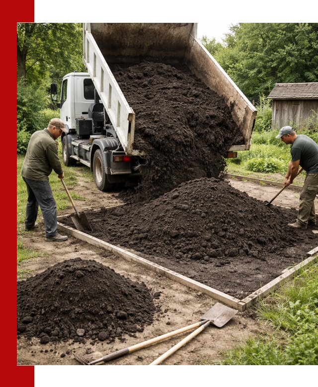 Купить чистый чернозем для огорода с доставкой в Славгороде