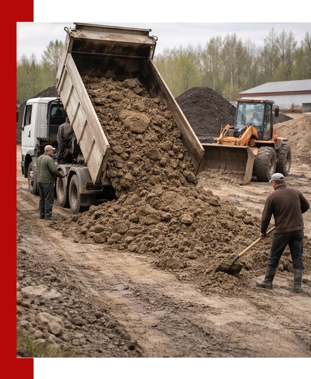 Доставка глин и суглинков в Славгороде оптом и вкрай