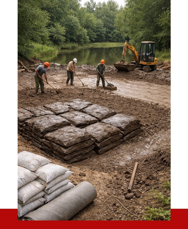 Купить глину для пруда в Славгороде от 4680 р. с доставкой | ПРОНЕРУДСлд