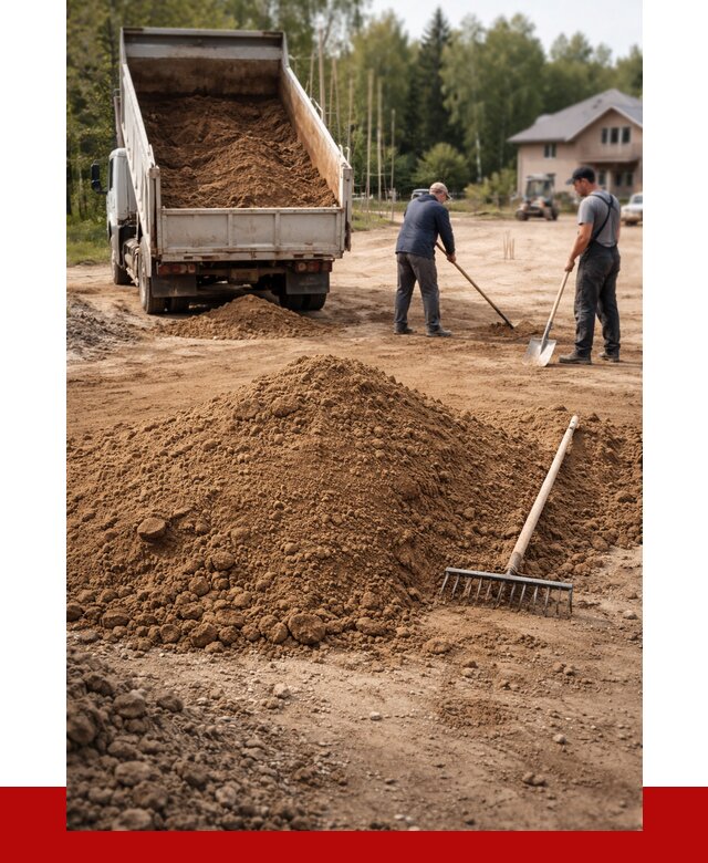 Суглинок для планировки в Славгороде с доставкой от 4368 р. | ПРОНЕРУДСлд