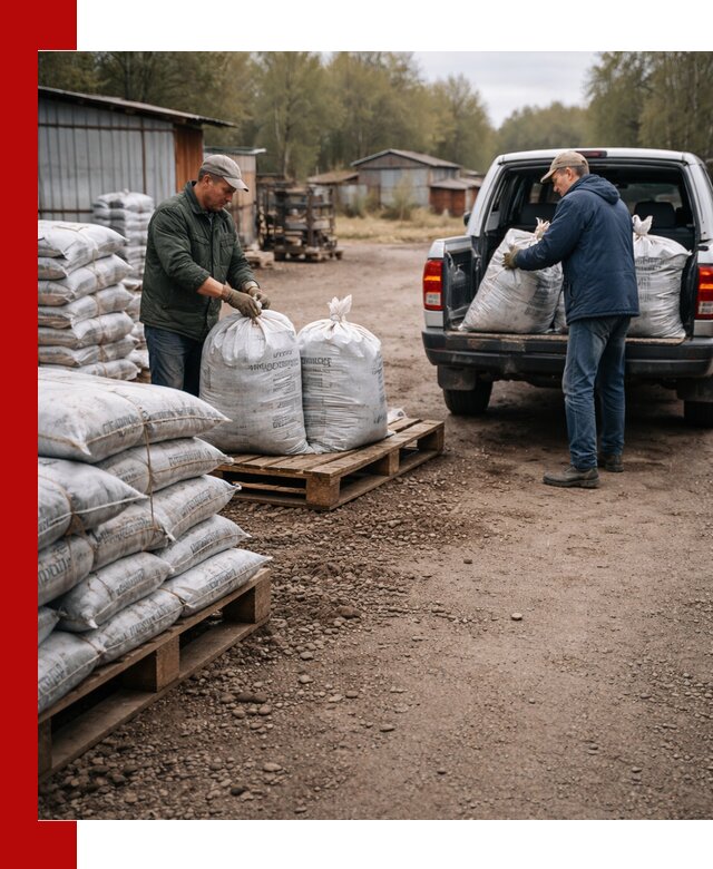 Купить конский навоз в мешках с доставкой в Славгороде