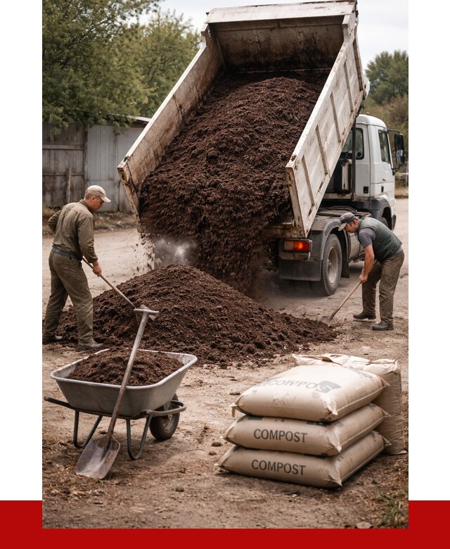 Купить компост в Славгороде от 4368 р. за куб с доставкой | ПРОНЕРУДСлд