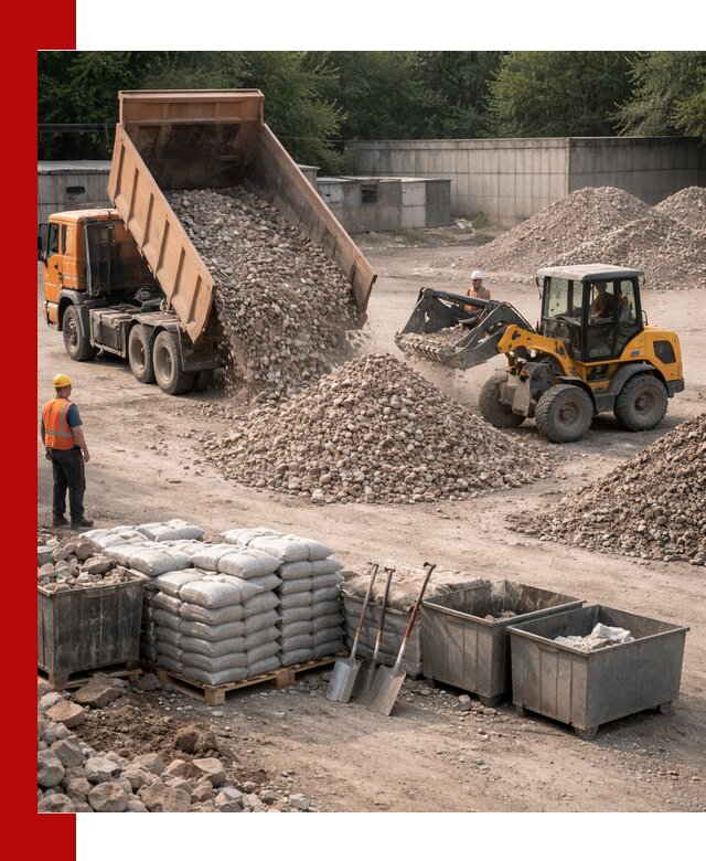 Вторичные материалы для отсыпки в Славгороде — поставка и доставка