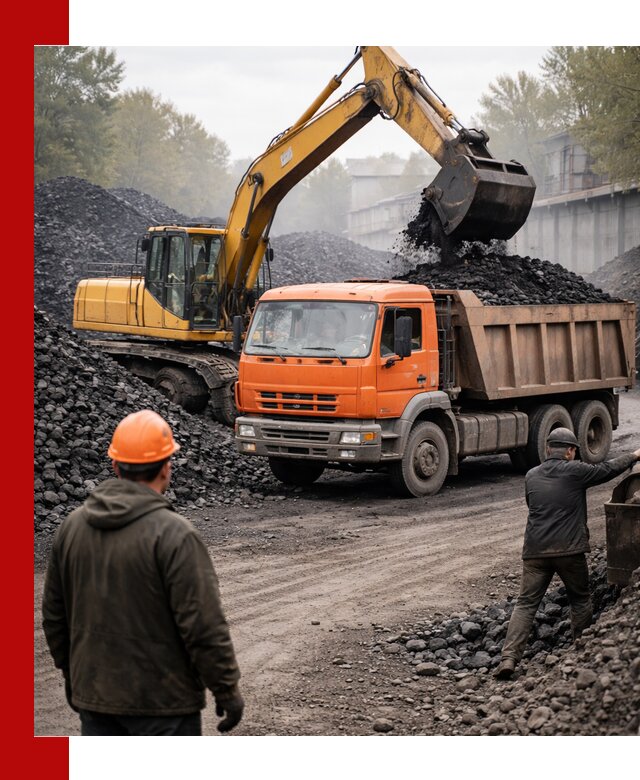 Доставка угля автотранспортом в Славгороде быстро и выгодно