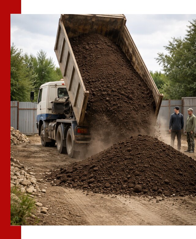 Доставка самосвалом 10 кубов в Славгороде быстро и надёжно