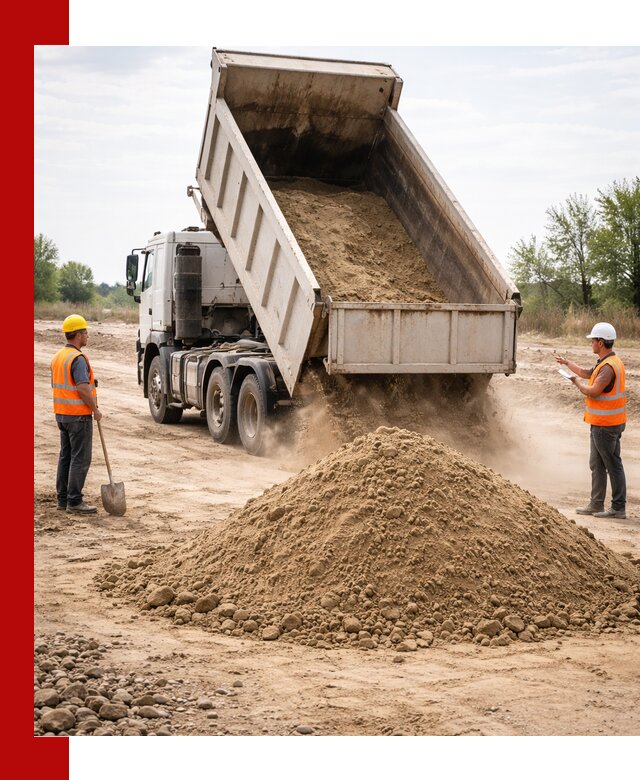 Доставка самосвалом 15 кубов в Славгороде за город и по городу